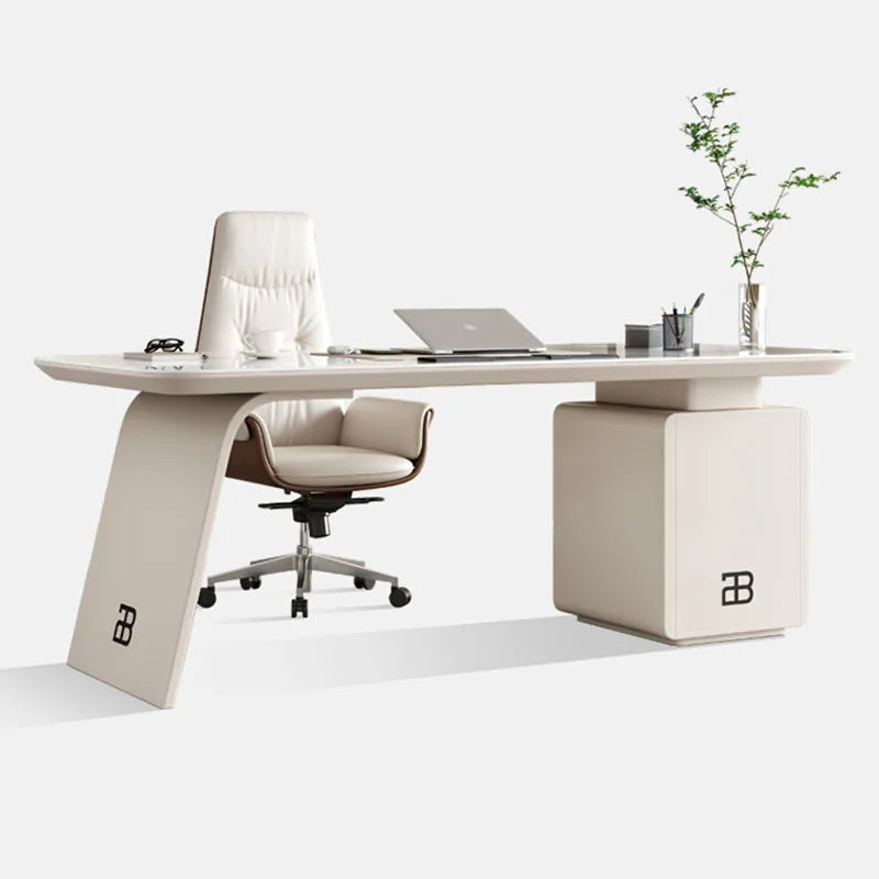 Study Conference Office Desk Storage Modern Setup Workbench Gaming Office Tables Shelf Scrivania Bianca Office Furniture