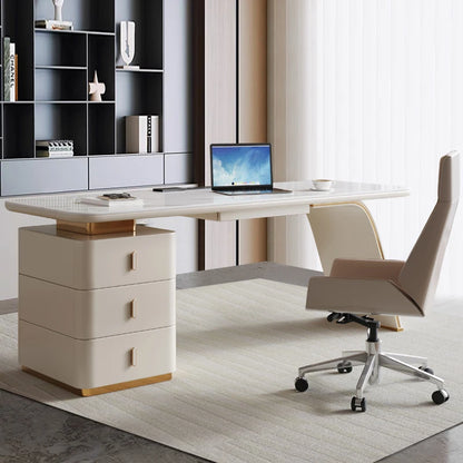 Drawers Standing Office Desk Executive Workbench Luxury Computer Office Desk Meeting Scrivania Cameretta Modern Furniture