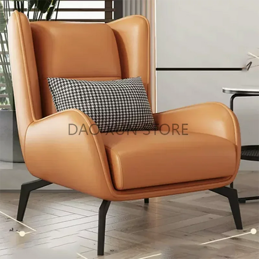 Living Room Sofa Chairs Nordic Comfy Ergonomic Luxury Living Room Individual Armchair Adults Chaise Lounges Furniture KTY043