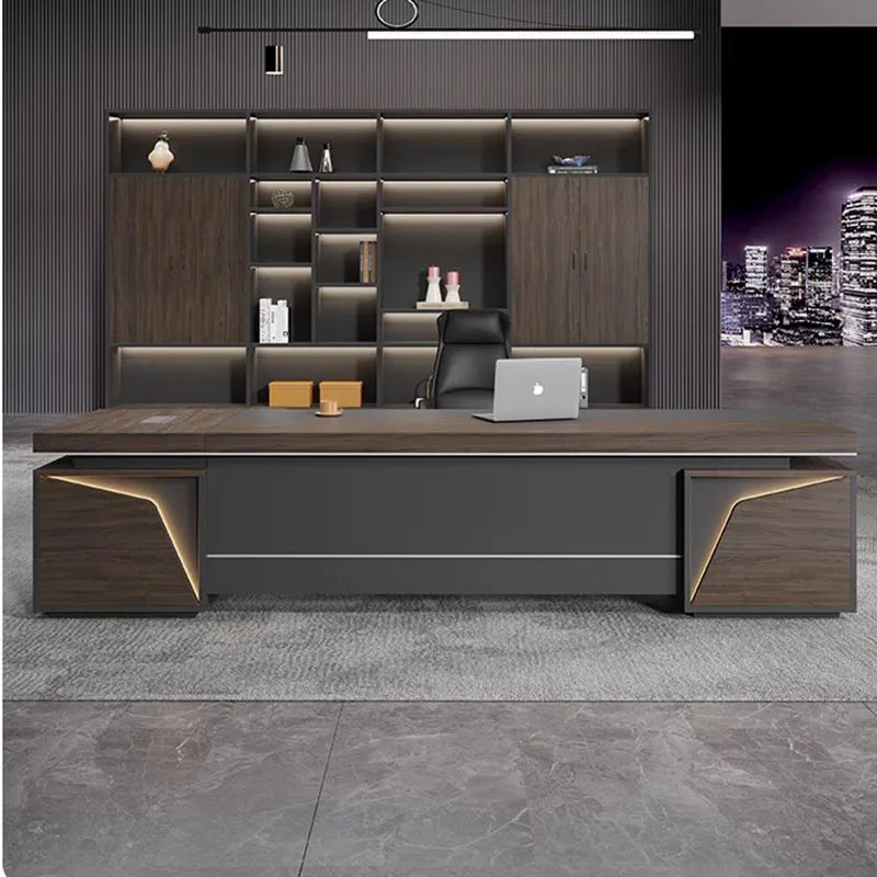 Storage Ergonomic Office Desk Teenage Luxury Executive Simple Office Desk Adjustable Conference Escritorios Home Furnitures