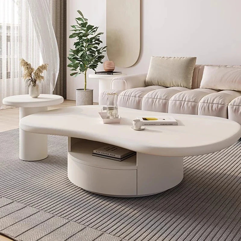 Modern Living Room Table Wooden Corner Nordic Bedside Dining Tables Hallway Garden Aesthetic Marble Stolik Kawowy Home Furniture