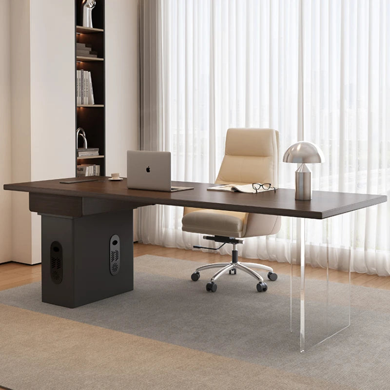 Executive Work Office Desks Reception Study Modern Laptop Office Desks Gaming Storage Mesa Tavolo Office Furniture WN50OD