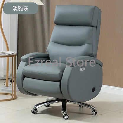 Lounge Puff Seat Comfortable Desk Chair Individual with Wheels Cushions Executive Office Chairs Cadeira Beauty Salon SY50OC