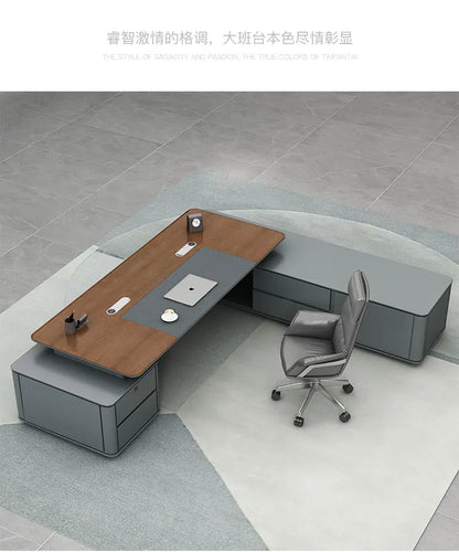 Home Office Desk Multifunction Furniture Gaming Tables Modern Simple Table Organizer Corner Computer Executive Room Tavolo
Work