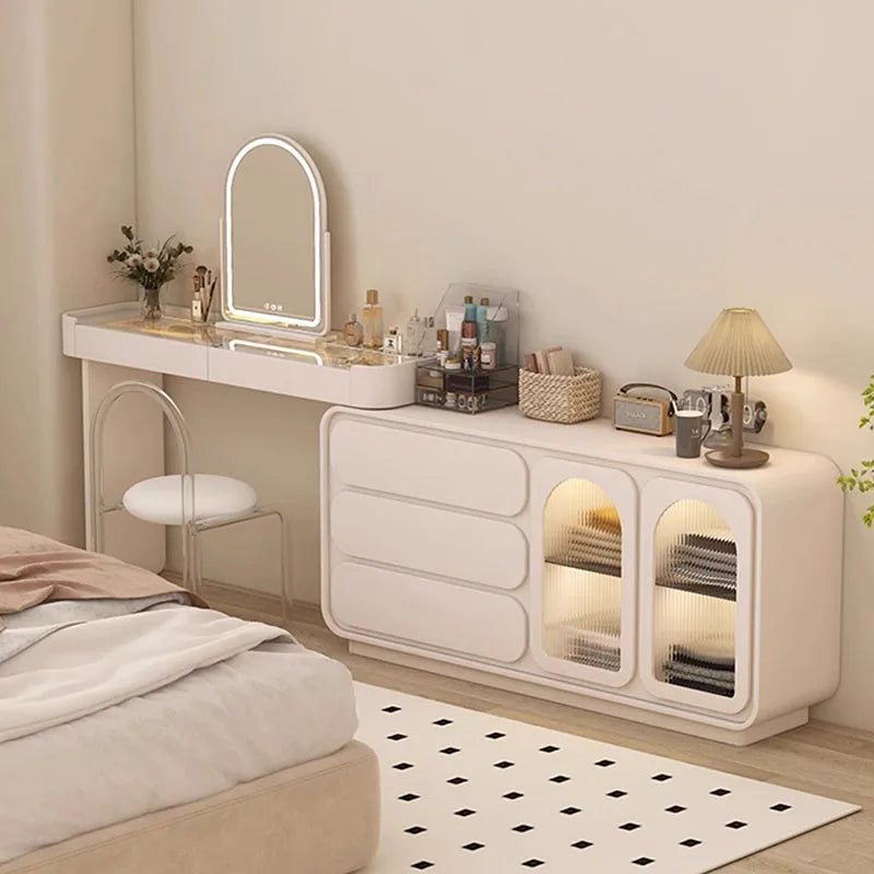 Bedroom Luxury Dressing Table Drawer Nordic Home Makeup Dressing Table Girls Multifunctional Comoda Pra Quarto Decoration