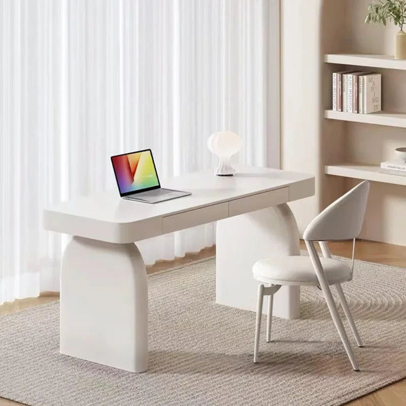 Modern Executive Office Desk Computer Writing Drawers Luxury Supplies Desk Laptop School Square Ordinateur Home Furniture