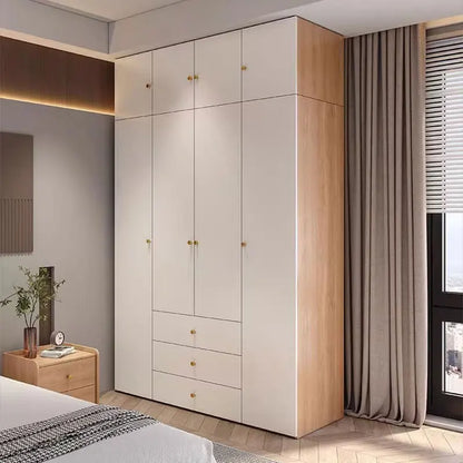 Doors Nordic Drawer Wardrobe Ideas Luxury Exhibit Bedroom Closet Wardrobes Cabinet Shelves Rangement Chambre Bedroom Furniture