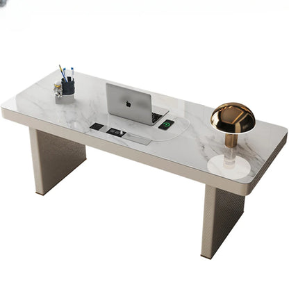 Computer Makeup Work Desk Modern Gaming Shelf Executive Wooden Work Desk Reception Escritorio Gaming Working Equipment ZT50WD