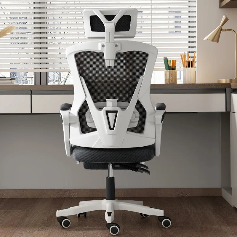 Computer Chair Adjustable Seat Back Height Household Office Chair Dormitory Students Sports Games Seat Back Human Body Chair