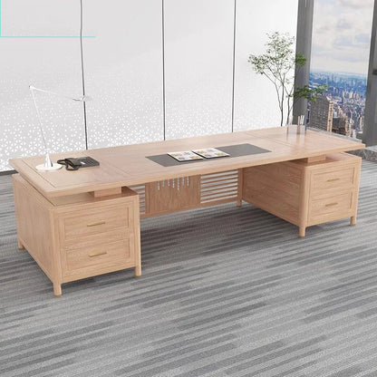 Organizer Writing Desk Office Executive Luxury Gaming Office Desks Wooden Drawers Tavolo Da Lavoro Office Desk Decoration