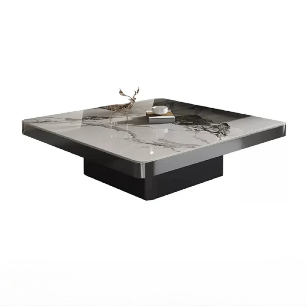 Room Metal Steel Coffee Table Modern Minimalist Italian Regale Side Table Square Aesthetic Beistelltisch Living Room Furniture