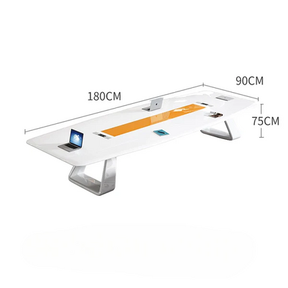 Writing Reception Conference Tables Standing Office Executive Desk Meeting Workbench Mesas De Conferencia Modern Furniture