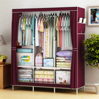 Simple Cloth Wardrobe Steel Tube Assembly