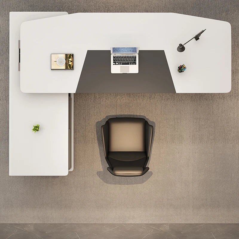 Black Corner Office Desk L Shaped Executive Laptop Modern Kids Desk Kawaii Table Pc Table Mesa Para Computador Luxury Furniture