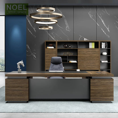 2023 New Design Modern Furniture Latest Desk Luxury Office Designs CEO Executive Manager L Shaped table