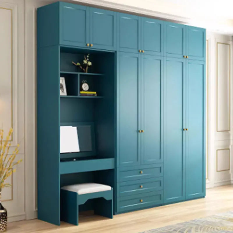 Multilayer Nordic Wardrobe Ideas Luxury Doors Storage Open Closets Wardrobes Cabinet Drawers Armadio Camera Da Letto Furniture