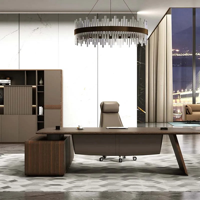 Modern Design Wood Commerical Office Furniture Luxury Director CEO Boss Manager Table Executive Office Desk