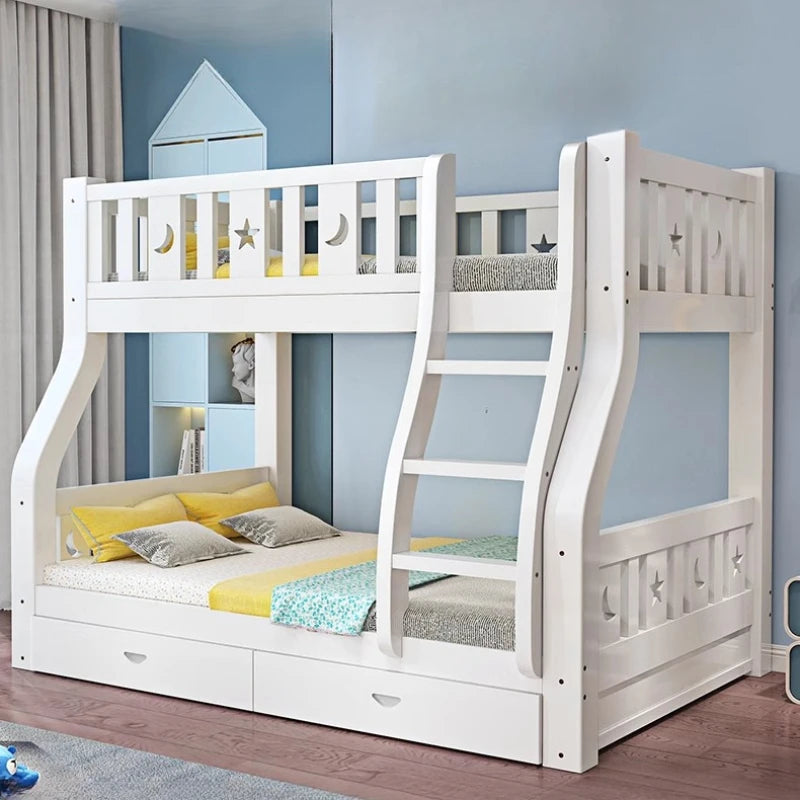 Luxury Royal Double Bed Nordic Modern Whitr Kids Girl Frame Double Bed Boys Design Letti Matrimoniali Furniture For Bedroom