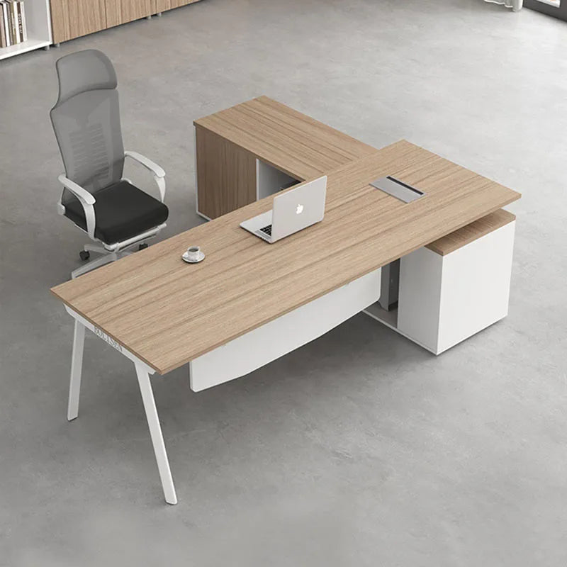 Conference Dressing Office Desk Gaming Wood Executive Computer L Shape Office Desk Organizers Silla De Escritorio Furniture