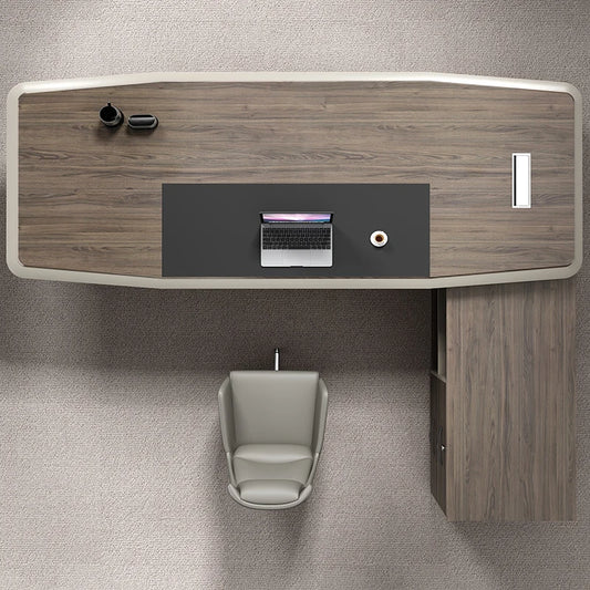 Office furniture: light luxury, simple and simple, modern executive desk, atmospheric manager, desk and chair combination