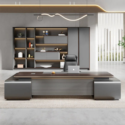 Meeting Writing Office Desk Modern Luxury Executive Workbench Office Desk Desktop Scrivania Ufficio Lavoro Salon Furniture