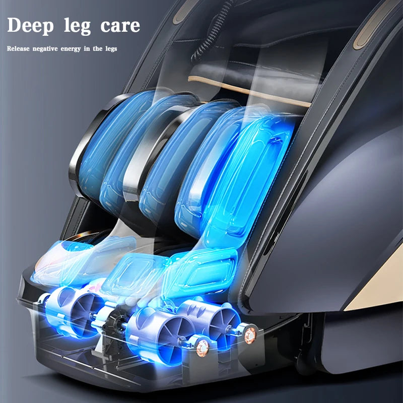 Automatic Heating Home Office Zero Gravity Human Touch Massage Recliner Electric Body Back Shiatsu Massage Armchair Accent Chair