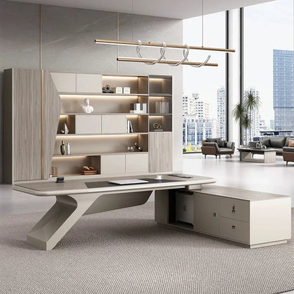 Work Organization Office Desks Modern Conference Simple Storage Executive Office Desks Wood Mesa De Escritorio Home Furniture