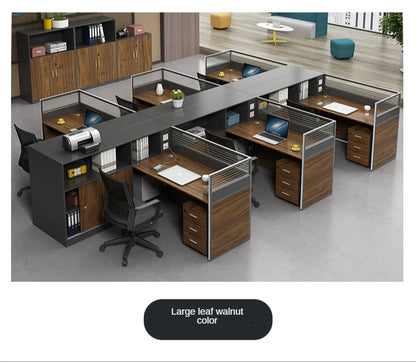 Bureau de travail Staff office partition desk cubicle workstation commercial Office Furniture modular office table and chair set