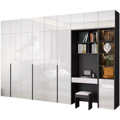 Narrow Bedroom Wardrobes Japanese Bathroom Ideas Gentleman Luxury Vertical Ventilation Closet Industrial Armadio Hotel Furniture