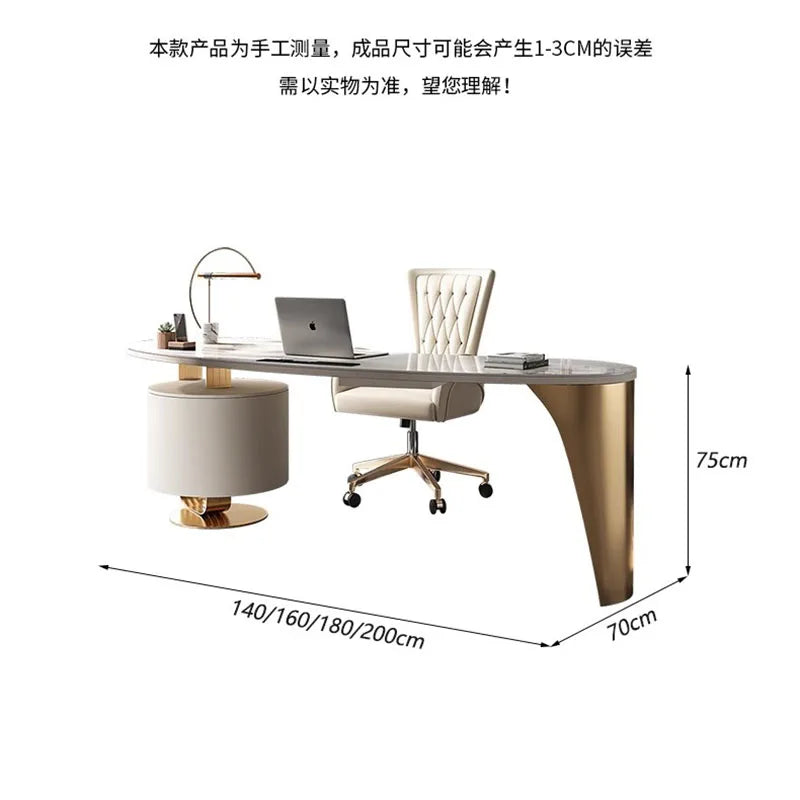 Study Cheap Office Desk Computer School Drawers Luxury Meeting Modern Desk Office Home Table Pour Ordinateur Office Furniture