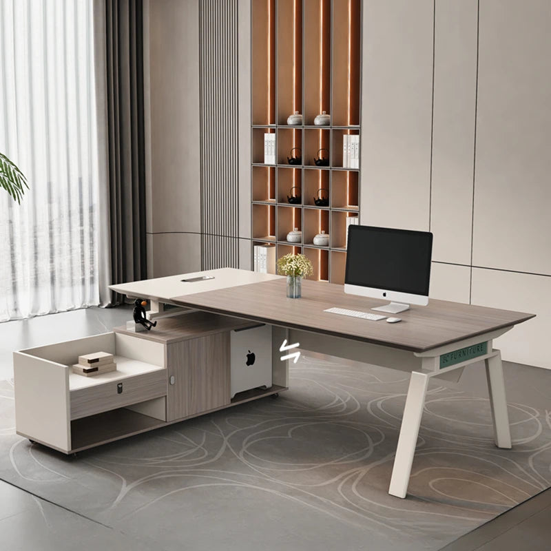 Computer Vanity Office Desk Reception Meeting Executive Storage Office Desk Writing Gaming Table Ordinateur Modern Furniture