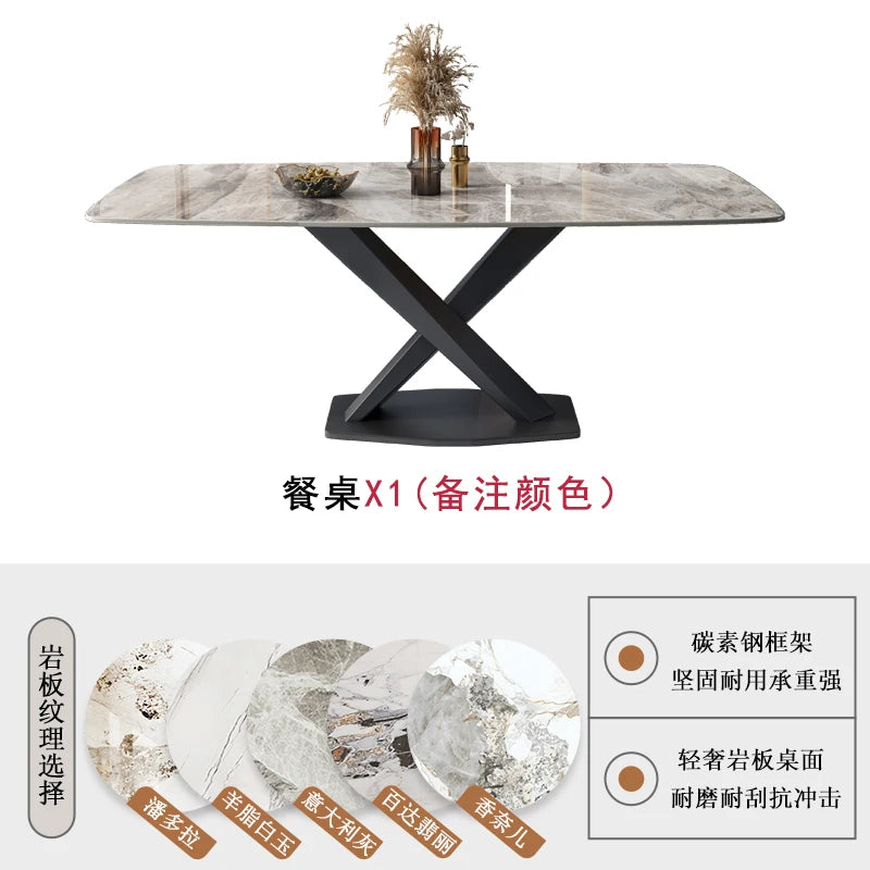 Hotel Luxury Dining Tables Restaurant Conference Study Office Dining Tables Eating Outdoor Mesa Plegable Home Furniture WJ20XP