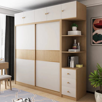 Organizer Modern Wardrobes Luxury White Simple Clothing Rack Wardrobes Storage Baby Mueble Para Colgar Ropa Furniture Bedroom