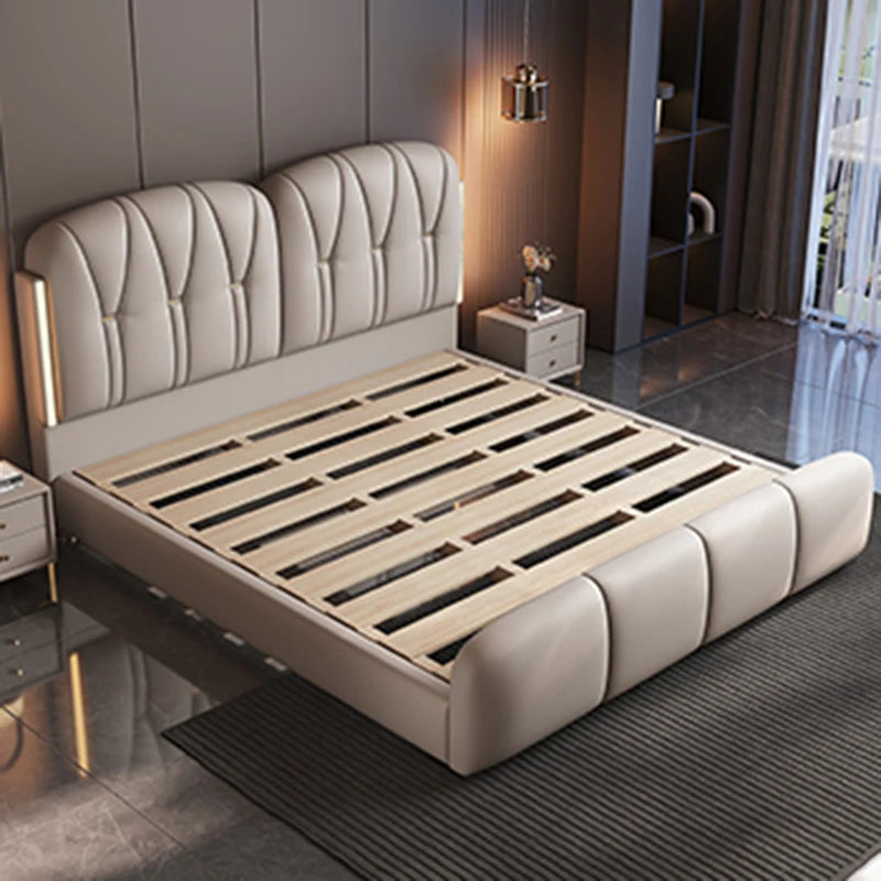 Bedroom Unique Bed Aesthetic Luxury Storage King Size Bed Frame Modern Nightstands Muebles Para El Hogar Home Decoration