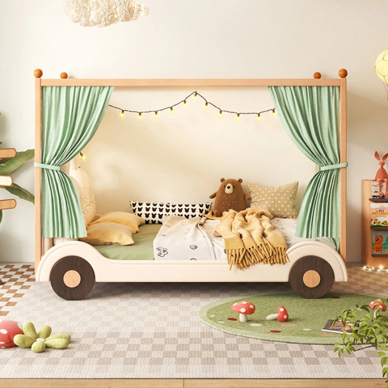 Childrens Frame Beds Luxury Modern European Children Living Room Beds Modern Girls Boys Cama Moderno Lujo Bedroom Furniture