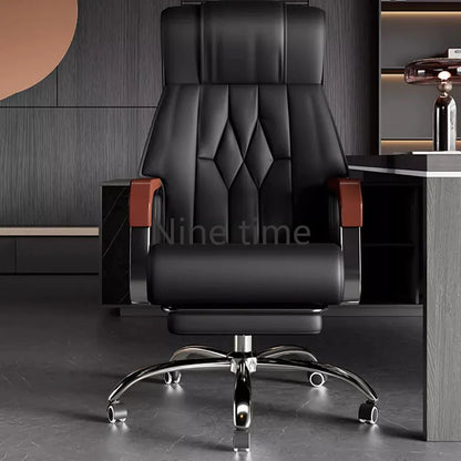 Executive Modern Office Chairs Vanity Swivel Bedroom Study Computer Chair Armchair Boss Sillas De Oficina Library Furnitures