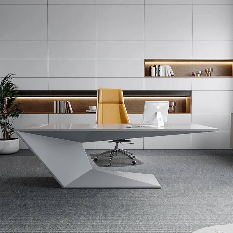 Workbench Office Desks Modern Reception Meeting Conference Work Table Computer Executive Scrivania Ufficio Lavoro Home Furniture