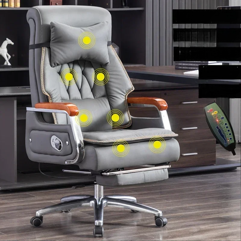 Ergonomic Recliner Office Chairs Desk Massage Executive Designer Armchairs Cushion Massage Silla Escritorio Office Furniture