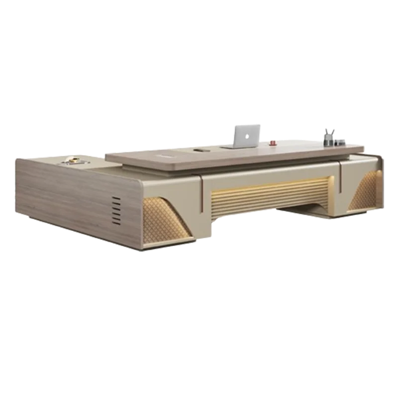 Storage Drawers Office Desk Designer Modern Luxury Reception Corner Office Desk Executive Tavolo Scrivania Ufficio Furnitures