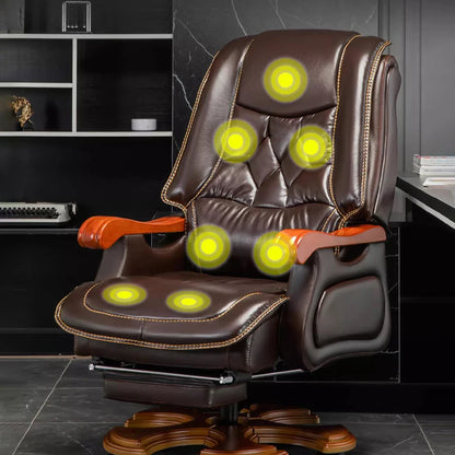 Ergonomic Office Chair Recliner Computer Comfy Lounge Luxury Massage Boss Chair Swivel Accent Silla De Escritorio Home Furniture