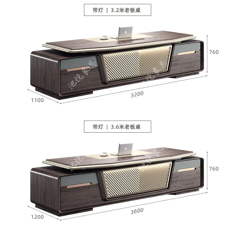 Workstation Room Desks Study Simple Table Executive Desk Multifunctional Corner Office Furniture Stolik Accessories Work