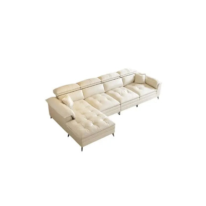 Cloud Leather Sofas Living Room Modern Luxury Bed Salon Sleeper Living Room Sofa Sectional Articulos Para El Hogar Furniture Set