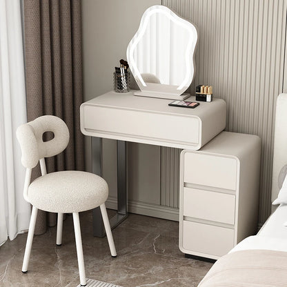 Dresser Console Dressing Table Mirror Drawers Nordic Room Make Up Table Wood Cosmetic Muebles Para Dormitorio Home Furniture