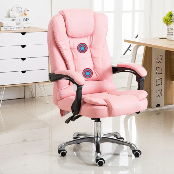 Factory Supply Modern Leather Chair Luxury Black High Back Executive Swivel Leather Office Chair With Massage