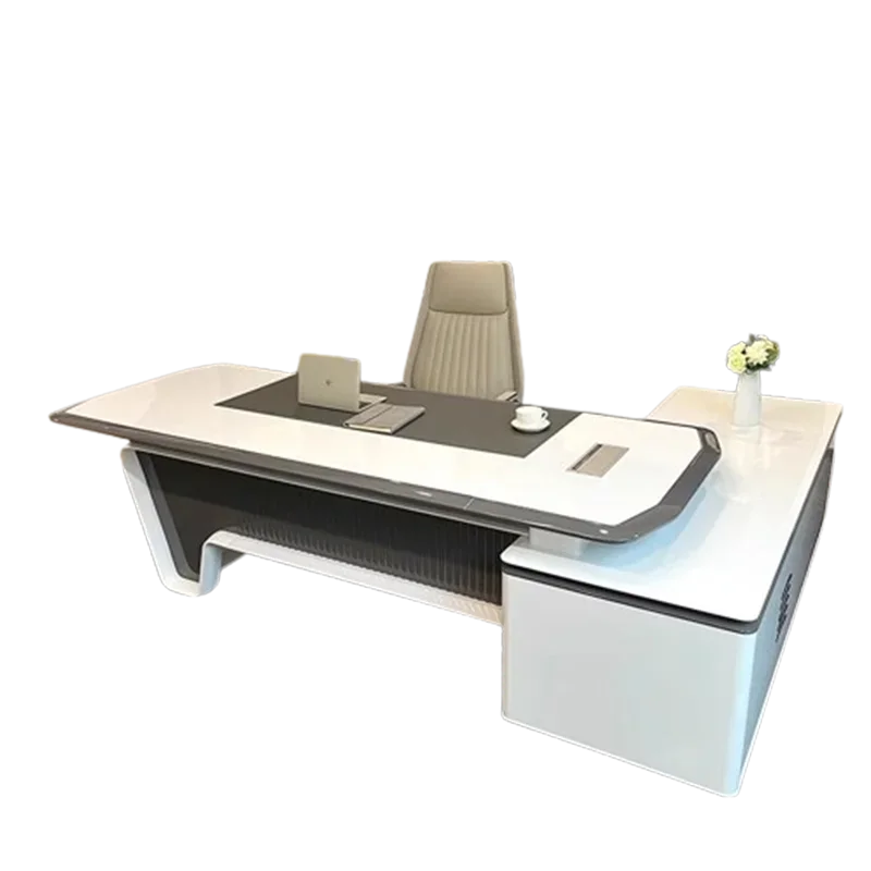 President Boss Desk Modern Minimalist Office Desks Executive L-shaped Luxury Computer Work Escritorio Oficina Office Furniture