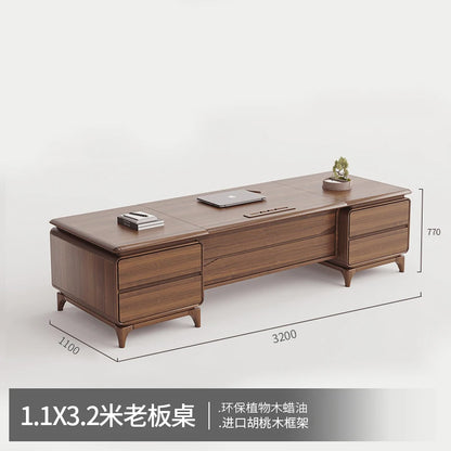 Work Setup Executive Desk L Shape Wooden Balcony Supplies Makeup Study Desk Office Gamer Mesa De Estudio Sofaset Furniture