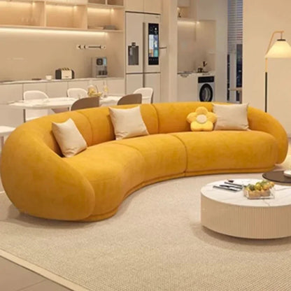 Comfortable Reclining Modern Sofa Puff Relaxing Elegant Luxury Nordic Sofa Soft Designer Meuble De Salon Living Room Furniture