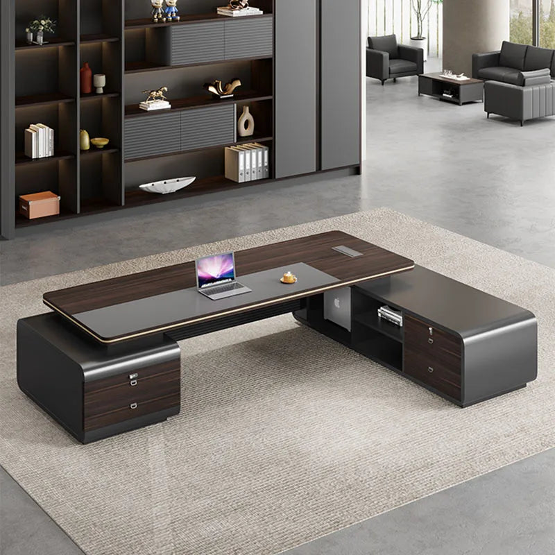 Meeting Writing Office Desk Modern Luxury Executive Workbench Office Desk Desktop Scrivania Ufficio Lavoro Salon Furniture