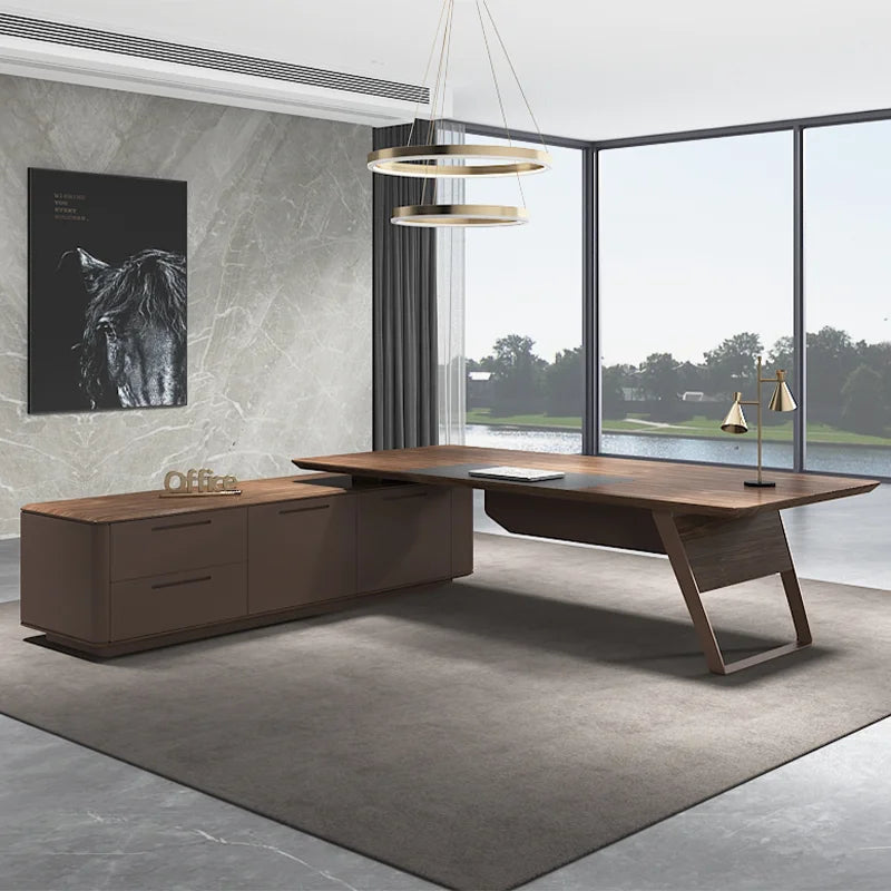 High End Home Office Furniture Supplier Latest Office Desk Designs Executive Manager Modern Luxury Office Table