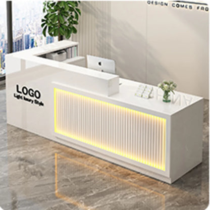 Cashier Podium Reception Desk Beauty Salon Front Check Out Shop Bar Counter Service Desk Lectern Empfangstheke Luxury Furniture